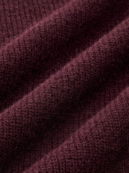 Stickad Tröja med Stygn Detaljer